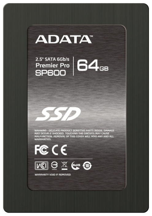 жесткий диск ADATA Premier Pro SP600 64GB 
