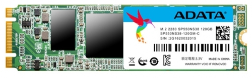 жесткий диск ADATA Premier SP550 M.2 2280 120GB 