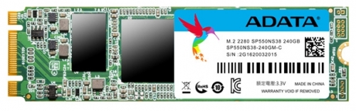 жесткий диск ADATA Premier SP550 M.2 2280 240GB 