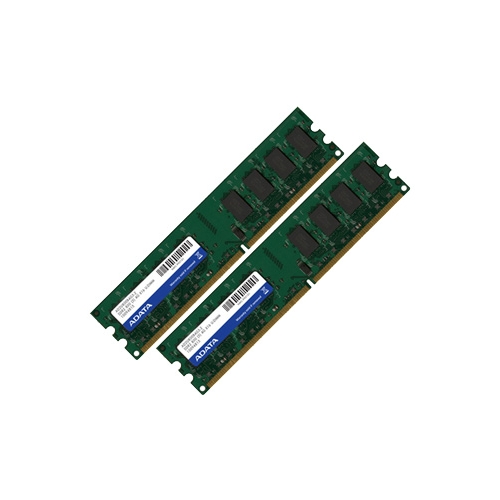 модули памяти ADATA DDR2 667 DIMM 1Gb (Kit 2x0.5Gb) 