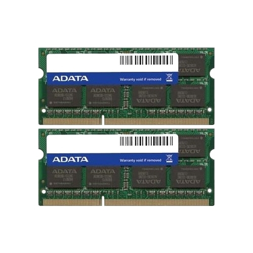 модули памяти ADATA DDR3 1333 SO-DIMM 8Gb (Kit 2x4Gb) 