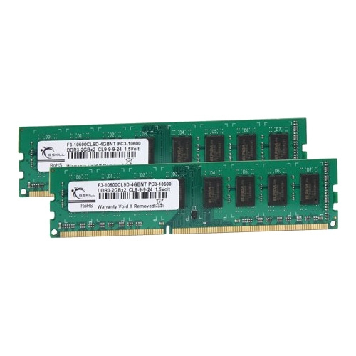 модули памяти G.SKILL F3-10600CL9D-4GBNT 
