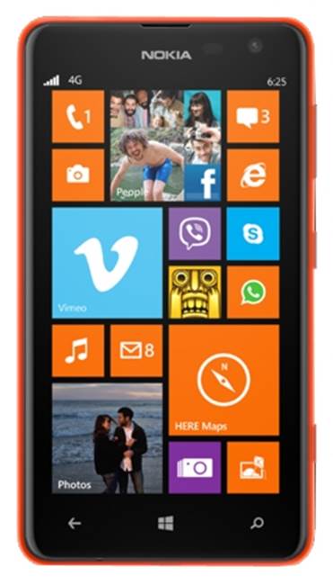 Nokia Lumia 625 3G.